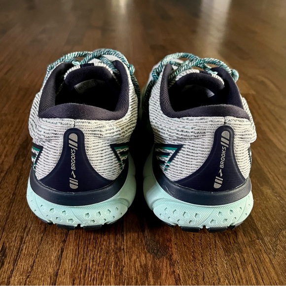 Brooks Ghost 13 Women’s Running Shoe in Grey/Navy/Parasailing - Size 9.5 - Picture 3 of 15